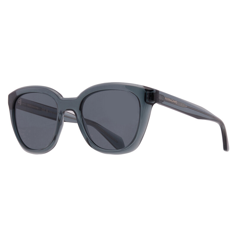 Ferragamo Salvatore Ferragamo Blue Cat Eye Ladies Sunglasses