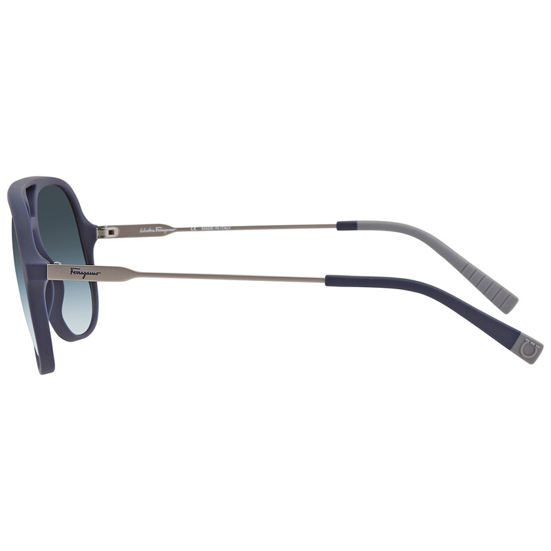 Ferragamo Salvatore Ferragamo Blue Gradient Navigator Men display picture 2