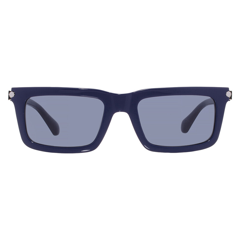 Ferragamo Salvatore Ferragamo Blue Pilot Men's Sunglasses SF2015S