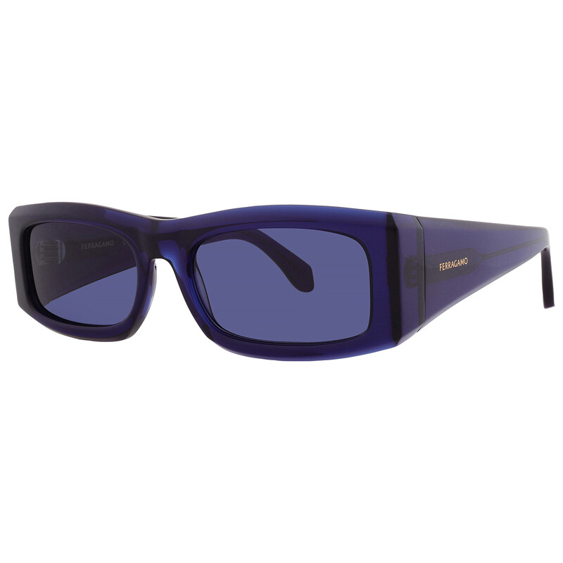 Ferragamo Salvatore Ferragamo Blue Rectangular Men display picture 2