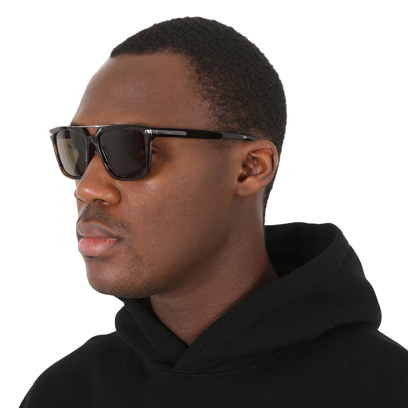 Ferragamo Salvatore Ferragamo Brown Browline Men's Sunglasses