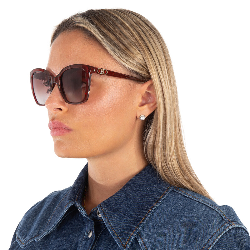 Ferragamo Salvatore Ferragamo Brown Gradient Square Ladies  display picture 3