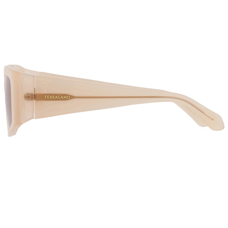 Ferragamo Salvatore Ferragamo Brown Irregular Ladies  display picture 2