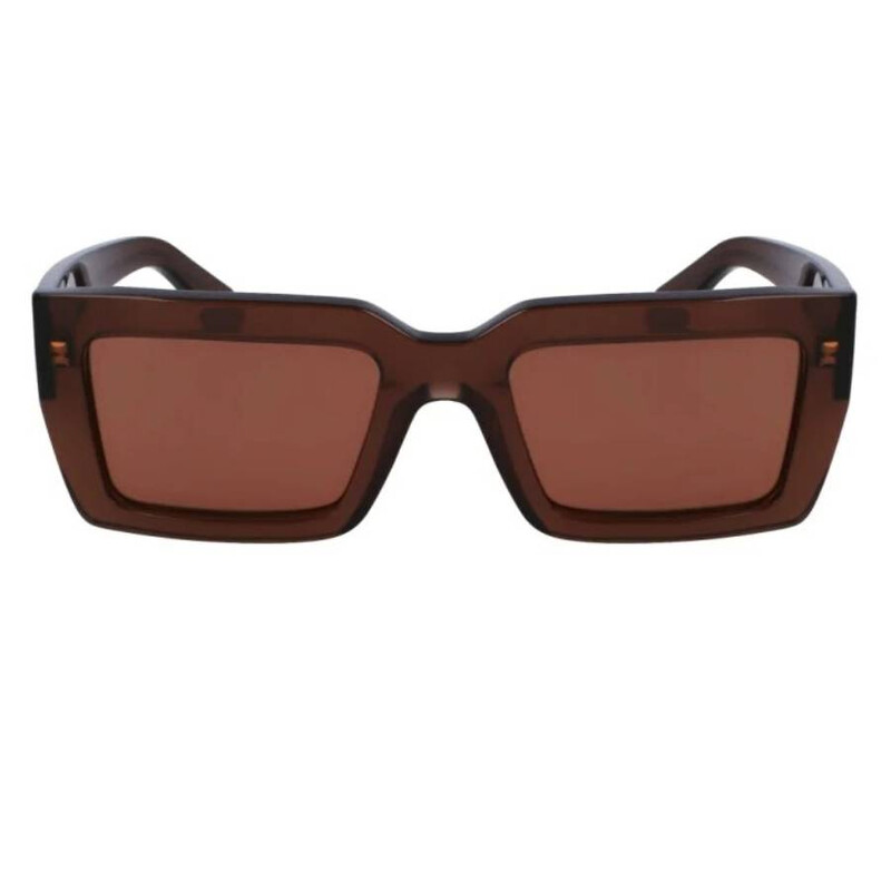 Ferragamo Salvatore Ferragamo Brown Rectangular Ladies Sunglasses
