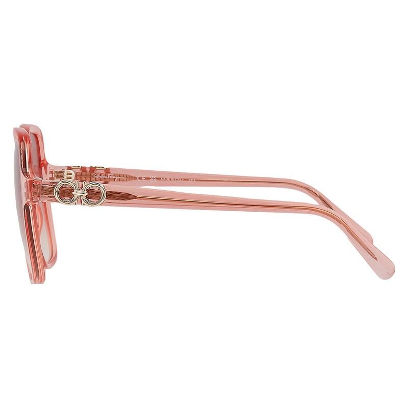 Ferragamo Salvatore Ferragamo Coral Square Ladies Sunglasses