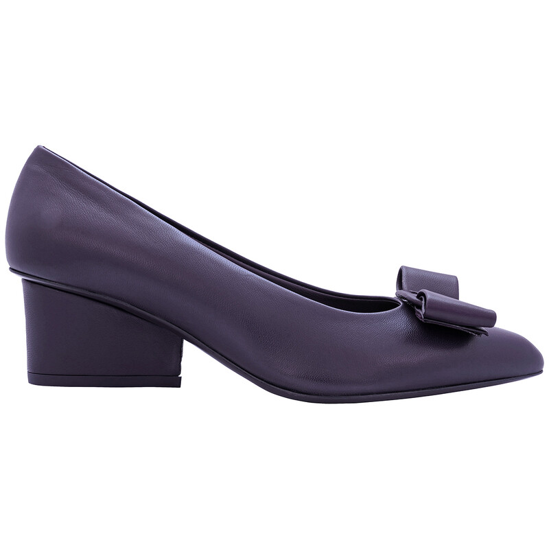 Ferragamo Ladies Purple Heels, US Size 10.5 01R250749539 - Shoes