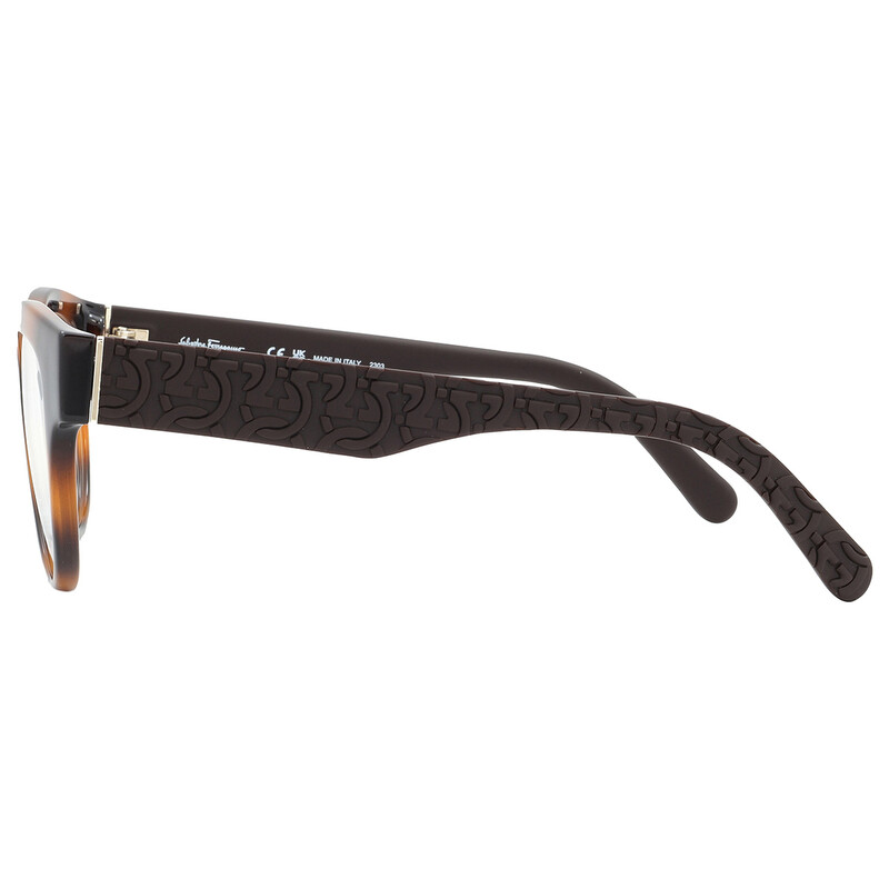 Ferragamo Salvatore Ferragamo Demo Oval Ladies Eyeglasses SF2957E
