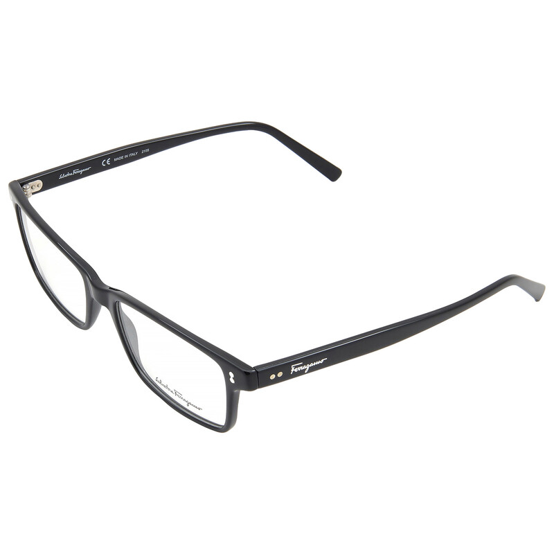 Ferragamo Salvatore Ferragamo Demo Rectangular Men's Eyeglasses