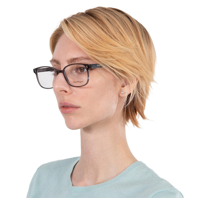Ferragamo Salvatore Ferragamo Demo Square Ladies Eyeglasses SF2915