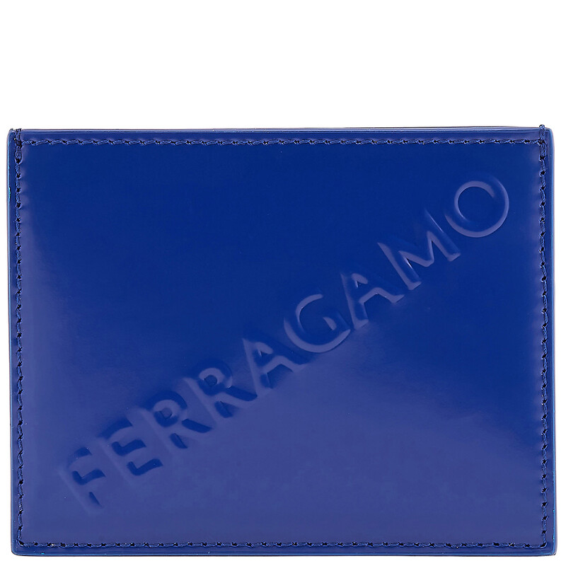 Ferragamo Salvatore Ferragamo Embossed Card Case 661204 765696