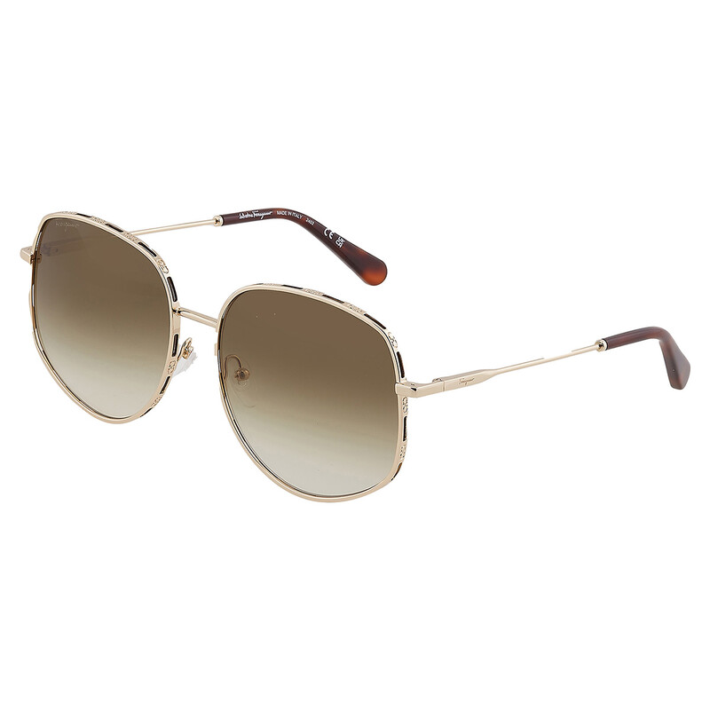 Ferragamo Salvatore Ferragamo Green Gradient Oval Ladies  display picture 1