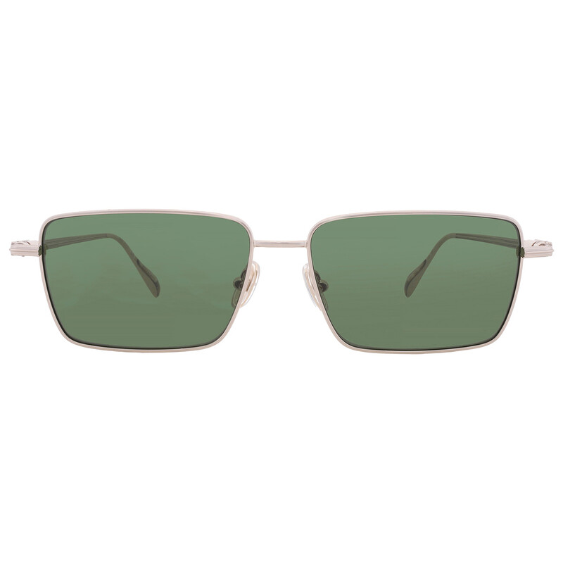 Ferragamo Salvatore Ferragamo Green Rectangular Men's Sunglasses