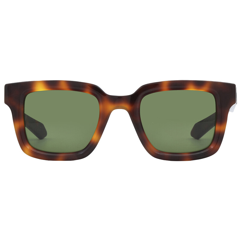Ferragamo Salvatore Ferragamo Green Square Men's Sunglasses
