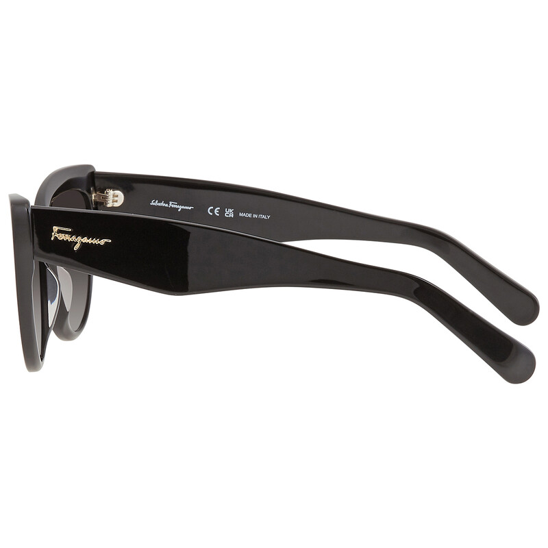 Ferragamo Salvatore Ferragamo Grey Cat Eye Ladies Sunglasses