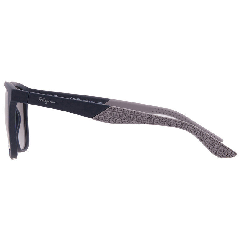 Ferragamo Salvatore Ferragamo Grey Gradient Browline Men's