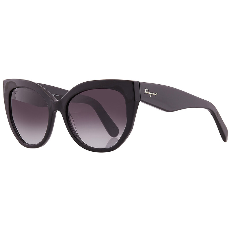 Ferragamo Salvatore Ferragamo Grey Gradient Butterfly Ladies