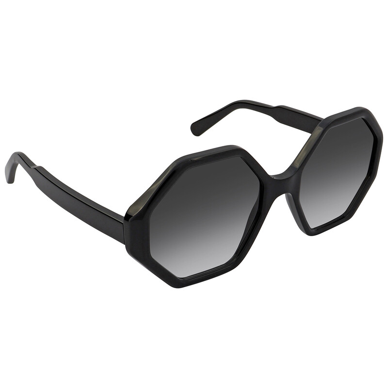 Salvatore Ferragamo Grey Hexagon Frames Gray Gradient Lenses Italian Designer Amazon.com: Salvatore Ferragamo Geometric Sunglasses SF942S  main image 2