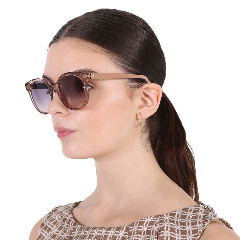 Ferragamo Grey Gradient Teacup Ladies Sunglasses SF833S 290 53