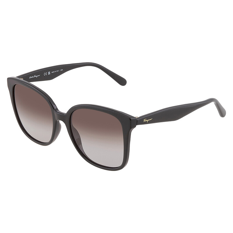 Ferragamo Salvatore Ferragamo Grey Gradient Square Ladies
