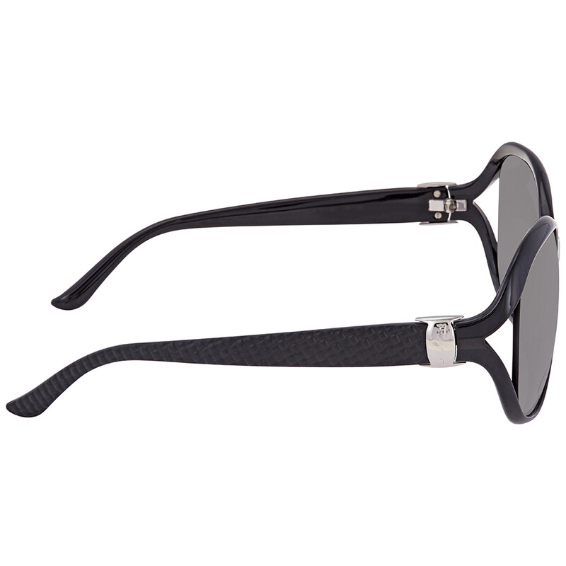 Ferragamo Salvatore Ferragamo Grey Oval Ladies Sunglasses  display picture 1