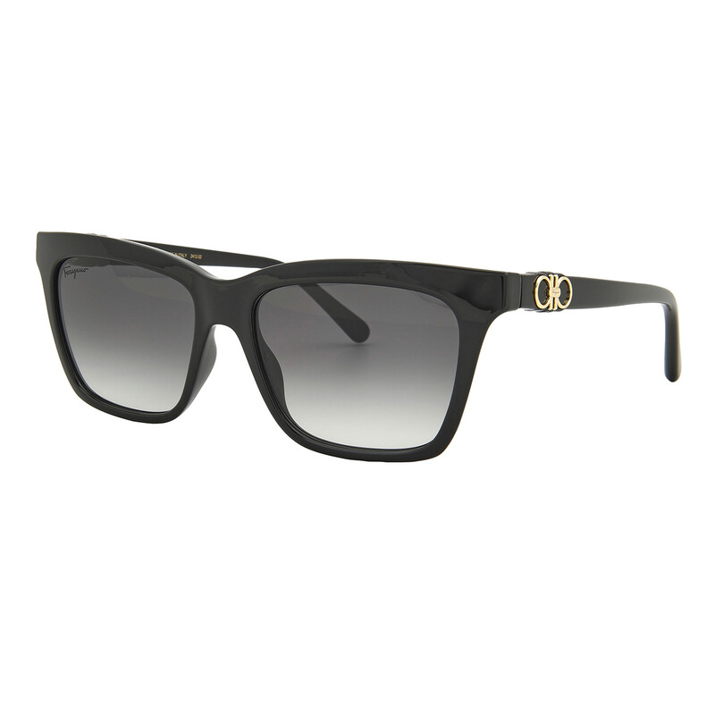 Ferragamo Oversized Gray Gradient Sunglasses brand new in box Ferragamo Oversized Gray Gradient Sunglasses brand new in box main image 3