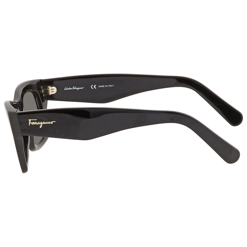 Salvatore Ferragamo サングラス ロゴ刻印　ストライプ サルバトーレフェラガモ サングラス SF871SA 58サイズ バタフライ