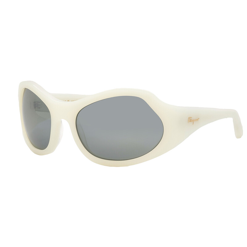Ferragamo Salvatore Ferragamo Grey Wrap Ladies Sunglasses SF1078S