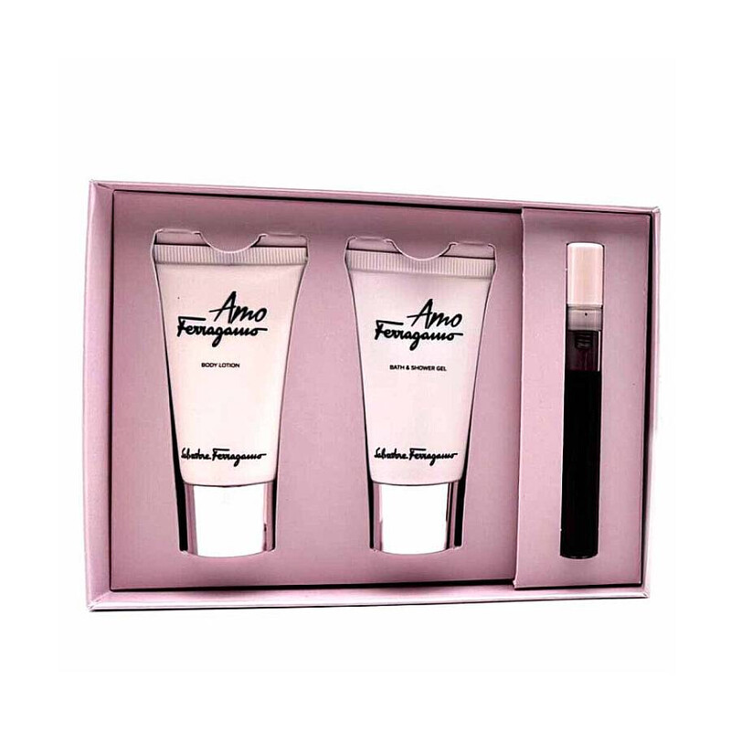 Salvatore Ferragamo Ladies Amo Ferragamo 3pcs EDP Gift Set