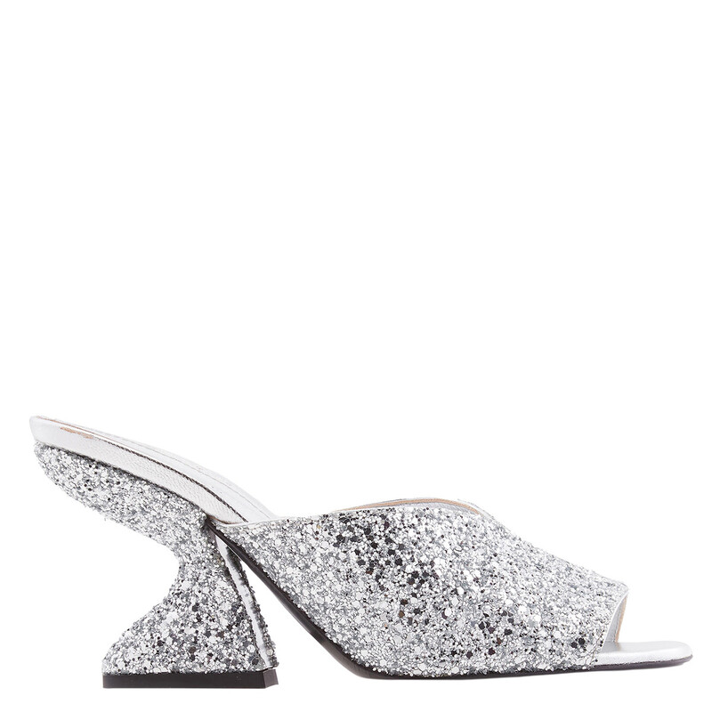 Ferragamo Ladies Silver Tone Sandals, US Size 8.5 01D087750847