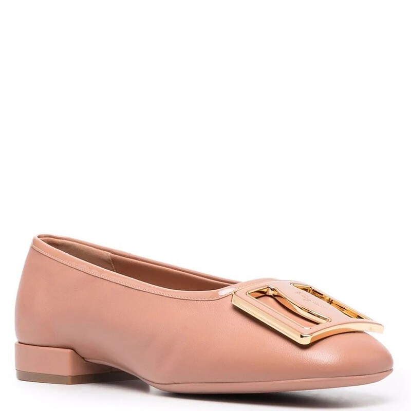 Ferragamo Ladies Pink Flats, US Size 9 01C725748874 - Shoes - Jomashop
