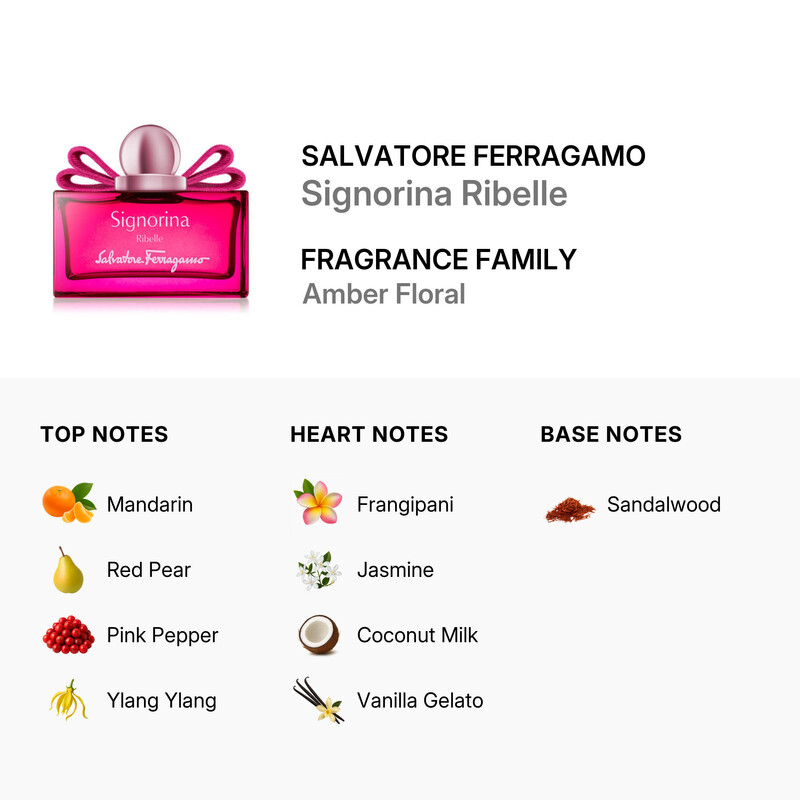 Salvatore Ferragamo Ladies Signorina Ribelle EDP Spray 3.4 oz (100 ml)