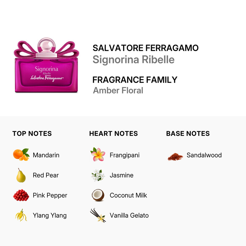 Salvatore Ferragamo Ladies Signorina Ribelle EDP Spray 3.4 oz