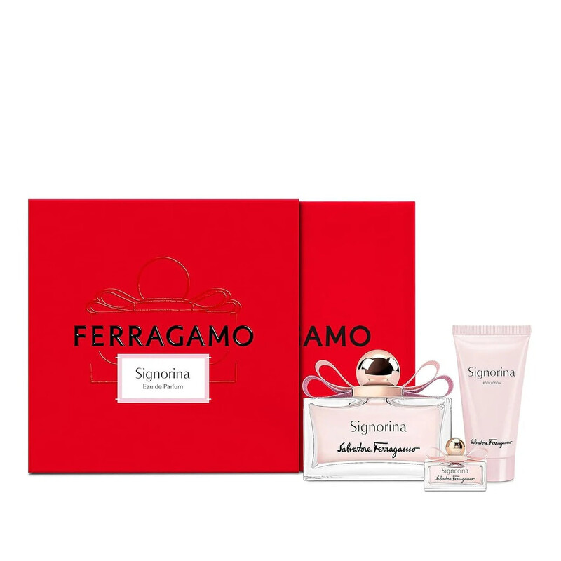 Salvatore Ferragamo Ladies Signorina Unica Gift Set Fragrances
