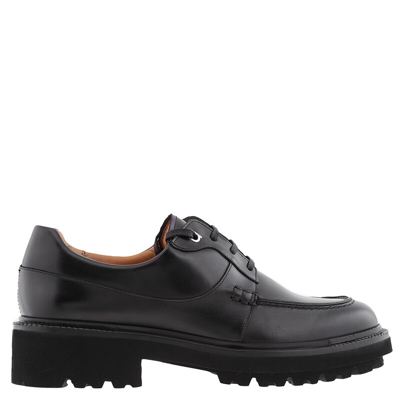 Ferragamo Gorin Lace-Up Gancini Derby Shoes, Size 7 020988  display picture 1