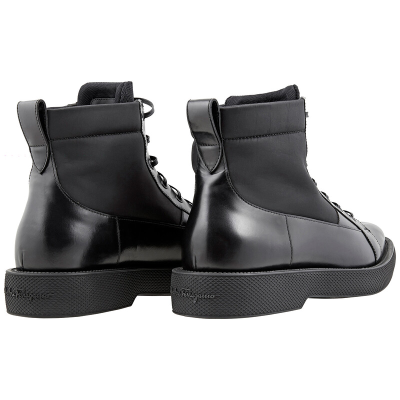 Ferragamo Paul Lace-Up Ankle Boots 020245741745 - Shoes  display picture 1