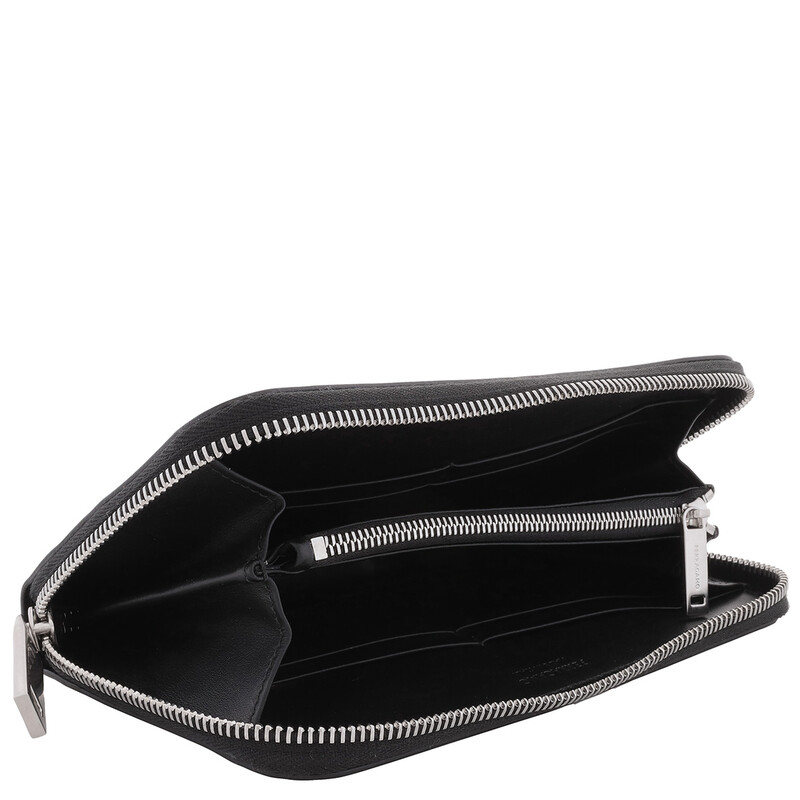 財布 Ferragamo studded leather long wallet Gancini continental wallet - Women | Ferragamo