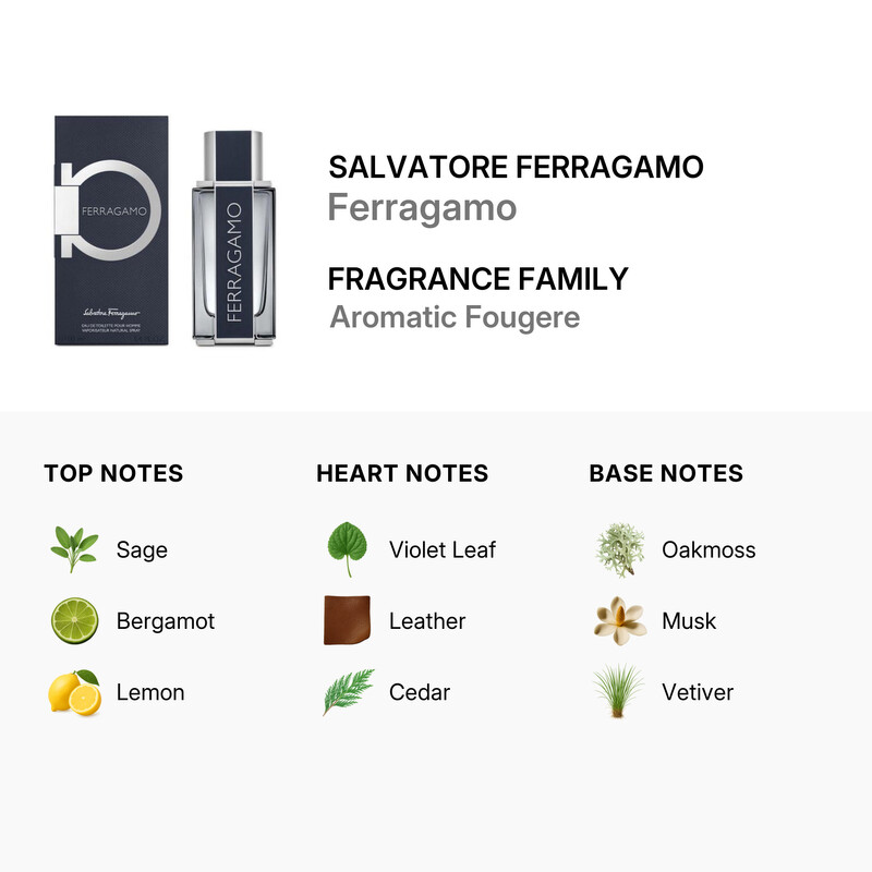 Salvatore Ferragamo Men's Ferragamo EDT Spray 3.4 oz Fragrances