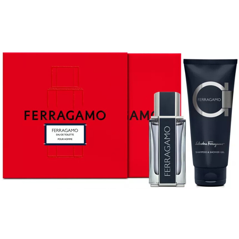 Salvatore Ferragamo Men's Ferragamo 2pcs EDT Gift Set Fragrances 8052464893805