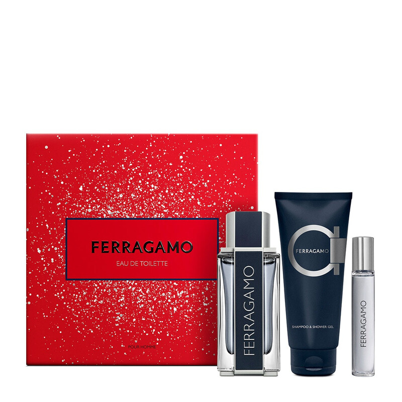 Salvatore Ferragamo Men's Ferragamo 3pcs EDT Gift Set Fragrances