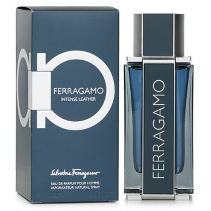Salvatore Ferragamo Men's Intense Leather EDP 3.4 oz Fragrances