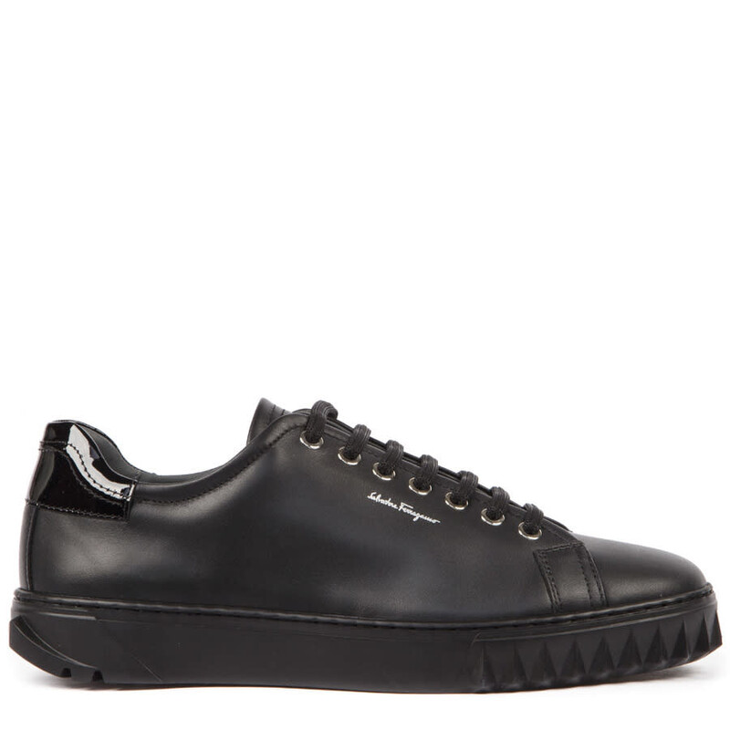 Ferragamo Men's Low-top Leather Sneakers, Size 6 02A888 686293