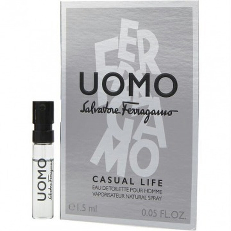Salvatore Ferragamo Men's Uomo Casual Life EDT 0.05 oz Fragrances 8052086373105