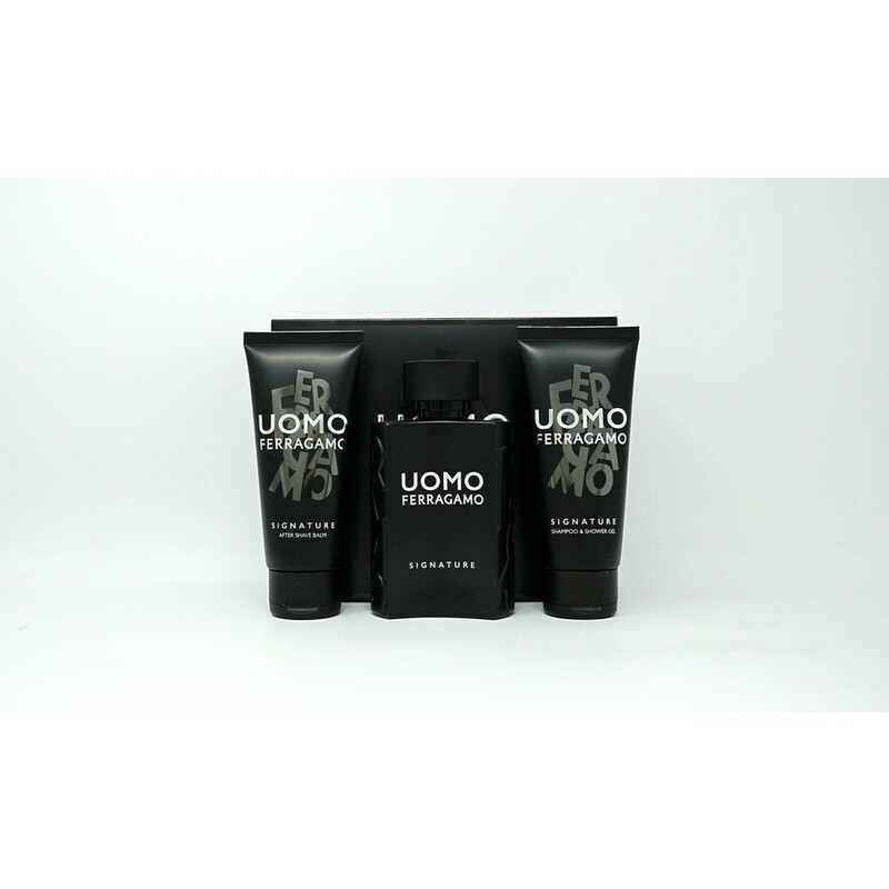 Salvatore Ferragamo Men's Uomo Signature Gift Set Fragrances