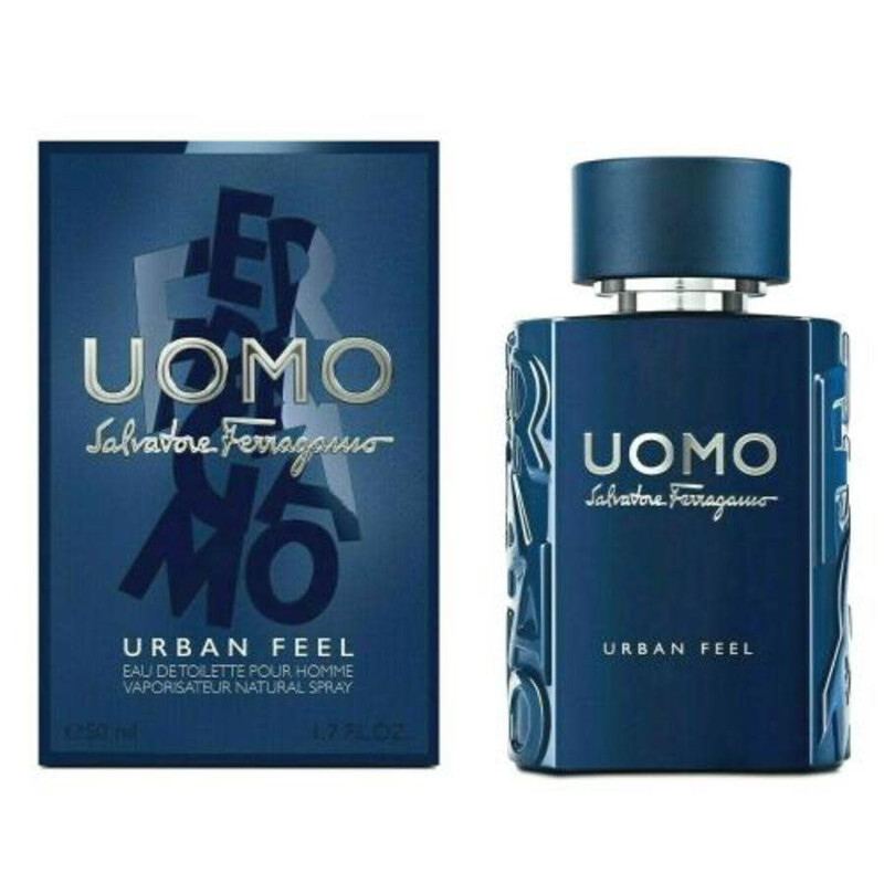 Salvatore Ferragamo Men's Uomo Urban Feel EDT Spray 1.7 oz Fragrances 8052086377462