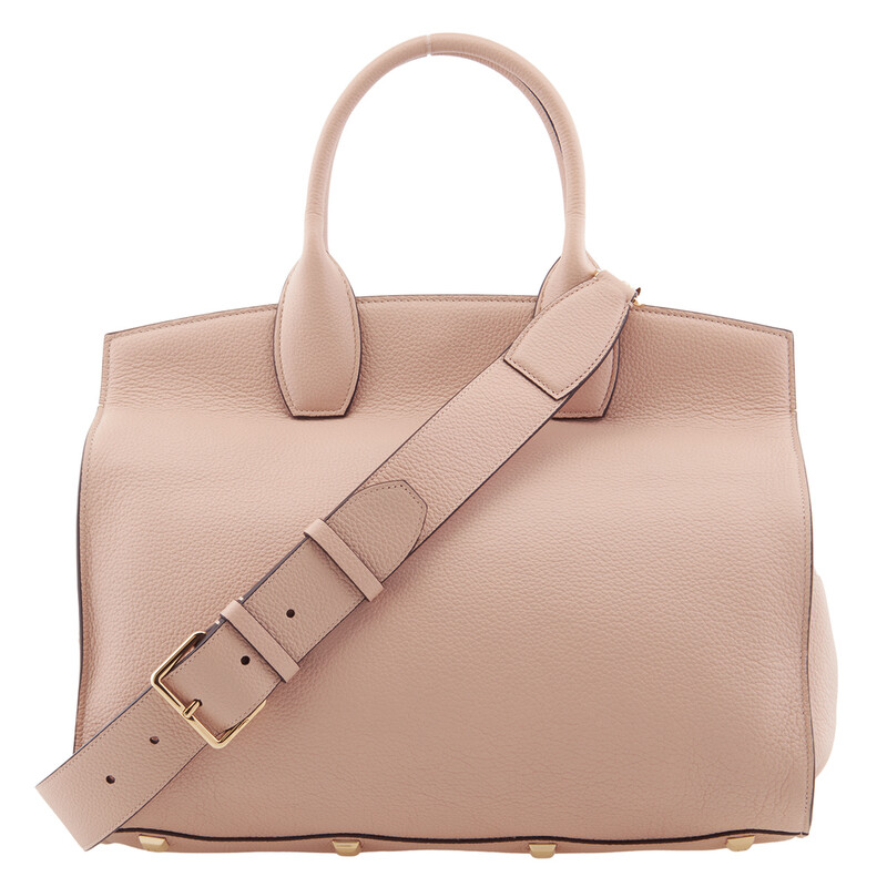 Ferragamo Salvatore Ferragamo Pink Studio Soft Bag (L) 211772