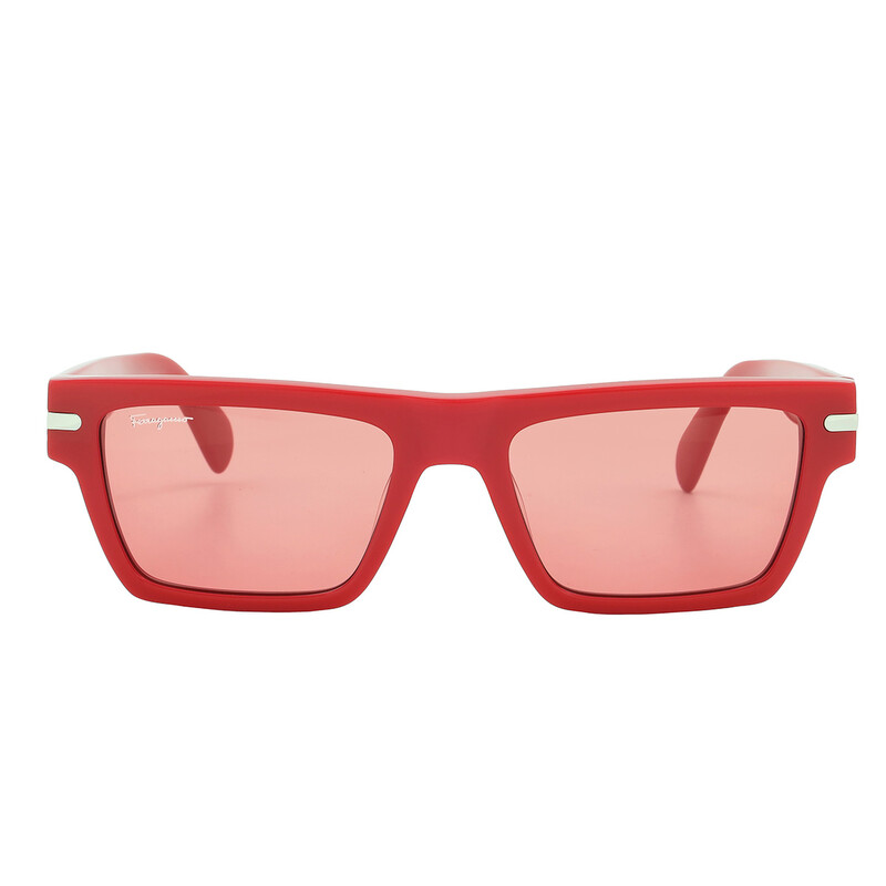 Ferragamo Salvatore Ferragamo Red Square Men's Sunglasses SF1086S