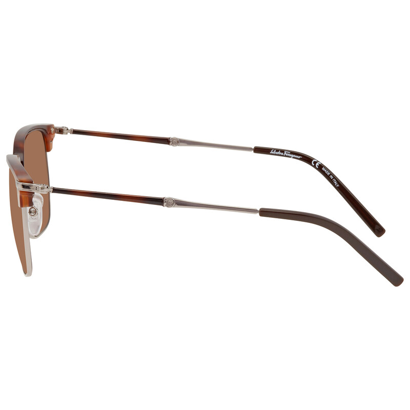 Ferragamo Salvatore Ferragamo Tortoise Rectangular Men's