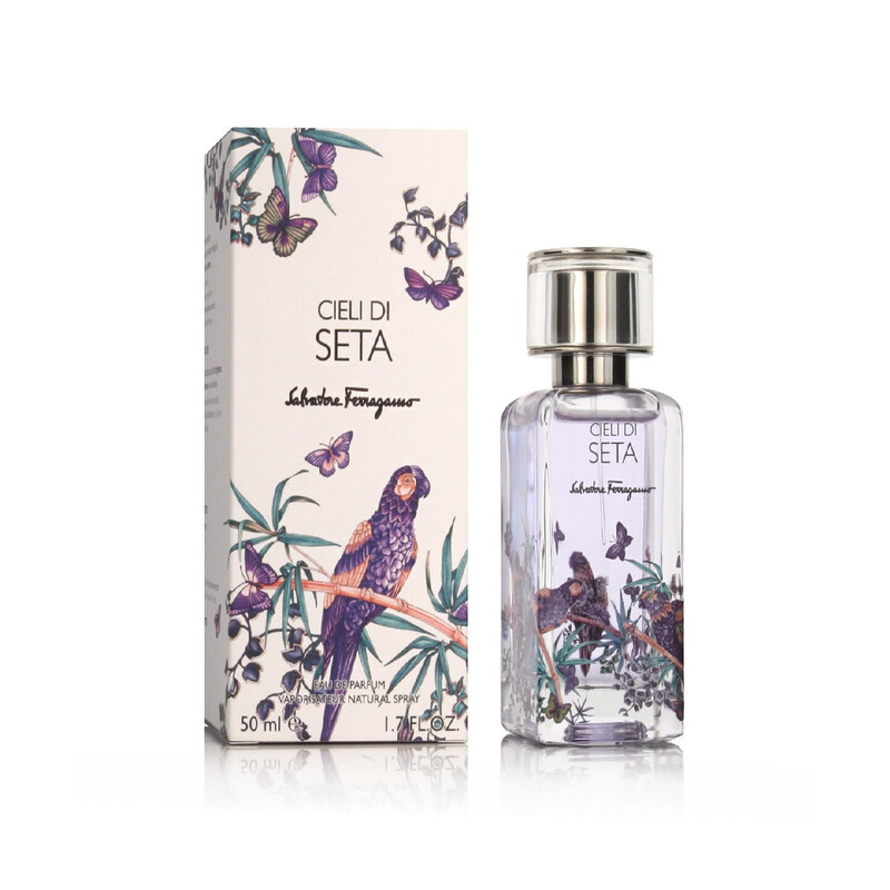 香水(女性用) Ferragamo CIEUI DI SETA EDP 100ml Salvatore Ferragamo Unisex Cieli di Seta EDP Spray 1.7 oz