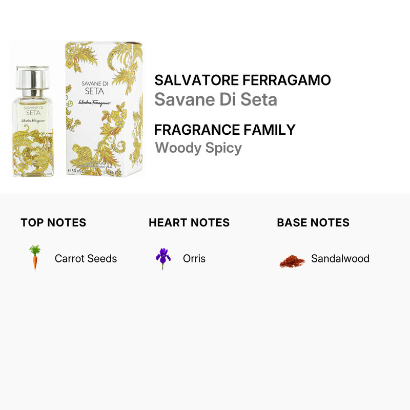 Salvatore Ferragamo Unisex Savane Di Seta EDP 1.7 oz Fragrances
