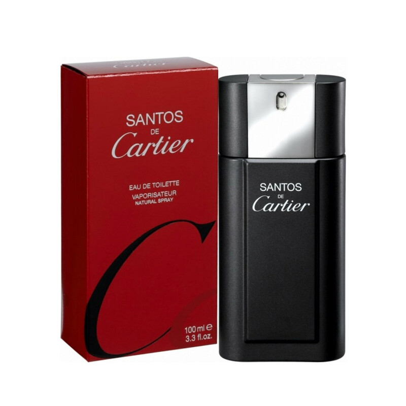 Cartier Santos by Cartier EDT Spray 3.3 oz (100 ml) 3432240003638